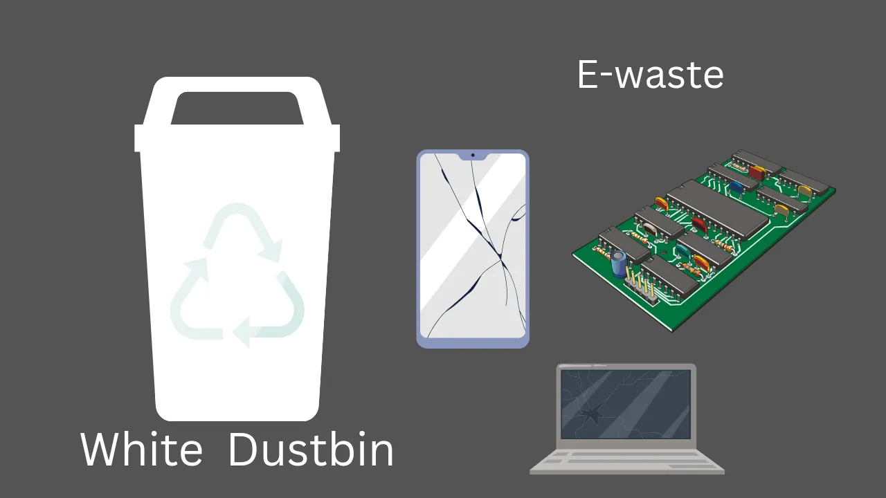 White Dustbin (E-Waste)