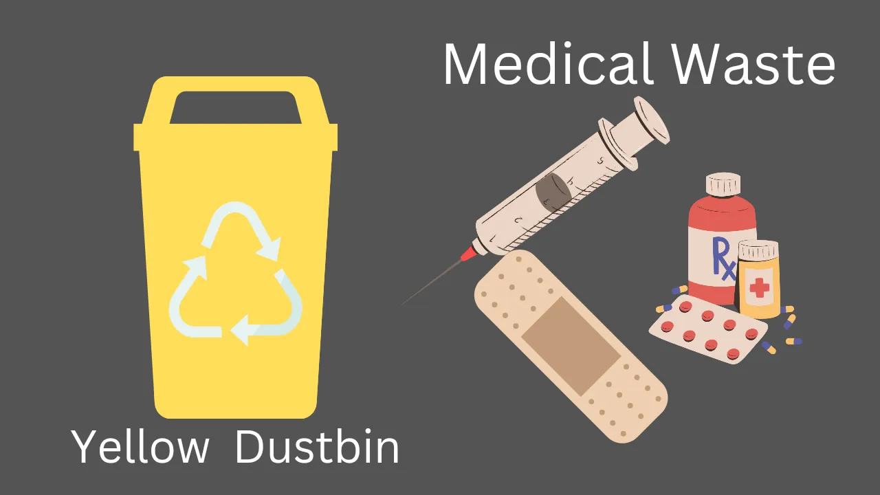 Yellow Dustbin (Biomedical Waste)